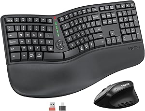 MEETION DirectorC Ergonomic Wireless Keyboard and Vertical Mouse Review
