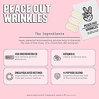 Peace Out Skincare Microneedling Anti-Wrinkle Retinol Patches 6 Patches — image 4