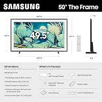 Samsung 50-Inch The Frame LS03F 4K QLED Smart TV — image 2