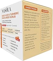 Nasola Kojic Acid Turmeric Face and Body Scrub 12.31oz — image 9