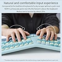 Lomiluskr Wireless Ergonomic Keyboard and Mouse Combo — image 7