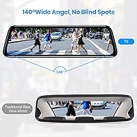 AUTO-VOX T9 9.35″ 1080P Streaming Media Rear View Mirror Backup Camera — image 4