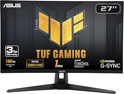 ASUS TUF Gaming VG27AQ3A 27-inch 1440p Monitor