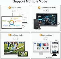 QQH Z12-3 Portable Monitor 15.6 Inch FHD 1080P — image 4