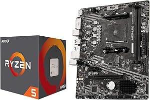 INLAND AMD Ryzen 5 5500 with MSI A520M-A PRO Gaming Motherboard