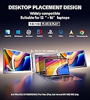 FOPO 14″ Triple Monitor Laptop Screen Extender S7 — image 4