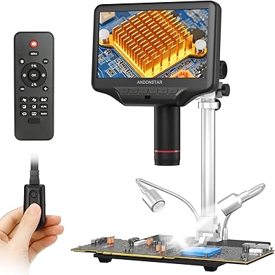 Andonstar AD407 Pro 3D HDMI Soldering Digital Microscope