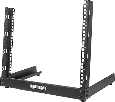 Intellinet 714648 19″ Desktop Open Frame Rack 8U