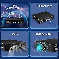 VIMIN 4-Port 10G PoE Switch with 10G Uplink — image 6