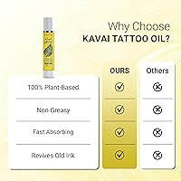 Kiwi Glow Kavai Tattoo Aftercare Oil 4oz — image 6