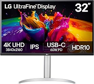 LG 32UP83A-W 32-inch 4K UHD Monitor Review