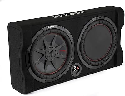 Kicker 48TRTP122 12″ Thin Down-Firing Subwoofer