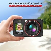 DEATTI CV01 Digital Camera 64MP 4K with Dual Screens — image 3