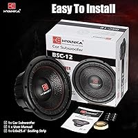 H YANKA BSC-12-2 12-Inch Subwoofer — image 6