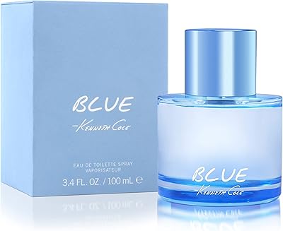 Kenneth Cole Blue Eau De Toilette Spray Cologne for Men, 3.4oz