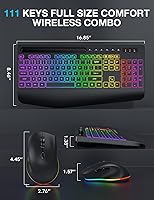 SABLUTE KL3 PRO Wireless Keyboard and Mouse Combo — image 9
