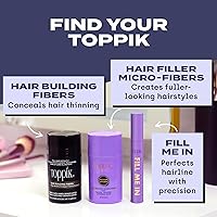 Toppik Fill Me In Hairline Filler, Black, 0.176 oz — image 11