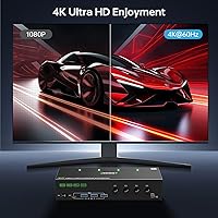 ANGEET KVM Switch 3 Monitors 4 Computers — image 7