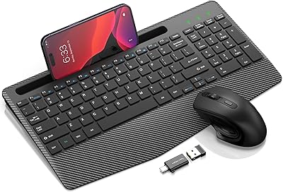 Hayyiesh KG659-01 Wireless Keyboard and Mouse Combo
