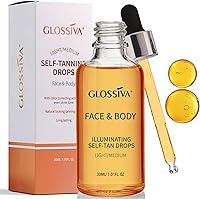 Glossiva Self Tanning Drops 1.01 Fl Oz — image 1