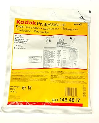 Kodak D-76 Developer Powder 1 Gallon