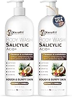 Kerapil Exfoliating Body Wash with Salicylic Acid (16 fl oz x 2) — image 1
