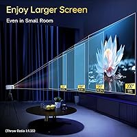 KSAN VF310 Portable Projector with WiFi and Bluetooth — image 5