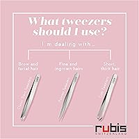 Rubis Evolution Ion-Coated Stainless Steel Tweezers 4K902 Silver — image 4