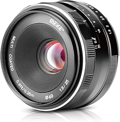 Meike 25mm F1.8 APS-C Lens for Sony E Mount