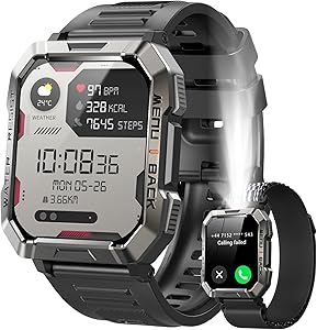 IOWODO W60 Military Smart Watch Review