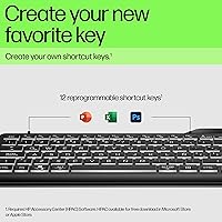 HP 400 Backlit Wired Keyboard — image 4