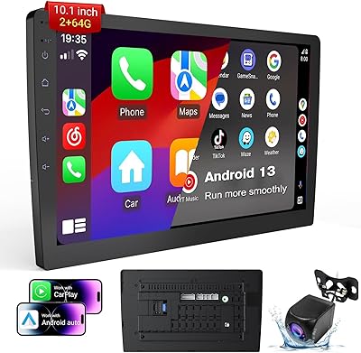 Haudio CVD1661-AJ Double Din Android 13 Car Stereo