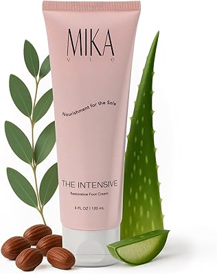Mika Vie Luxury Foot Cream 25% Urea, 4oz