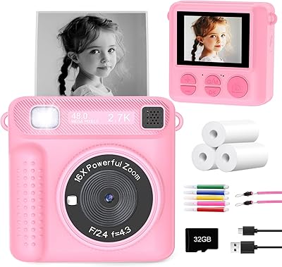VFU P260 Kids Instant Print Camera