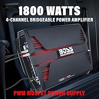 BOSS Audio Systems PF1800 4 Channel Car Amplifier — image 2