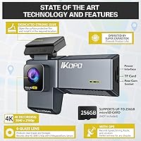 IKOPO DC-4 4K Triple-Lens Dash Cam — image 3
