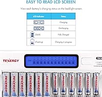 Tenergy TN160 12-Bay Smart Battery Charger — image 3
