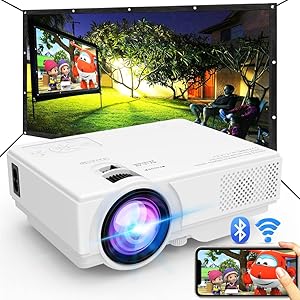 NISOO M10 Mini Projector with WiFi and Bluetooth Review