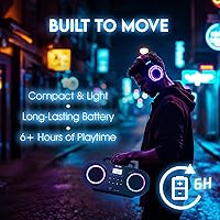 KLIM B5 Portable CD Player Boombox — image 6