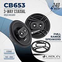 Orion CB653 6.5″ 3-Way Coaxial Car Speakers — image 2