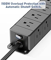 ANNQUAN 30W USB C Power Strip Surge Protector — image 5