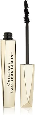 L'Oréal Paris Voluminous False Fiber Lashes Mascara, Blackest Black, 0.34 fl. oz.