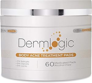 Dermlogic Acne Treatment Pads - 2% Salicylic Acid, Exfoliating, Unscented Review