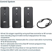 Elite Screens Spectrum ELECTRIC150H2 150-inch Motorized Projection Screen — image 7