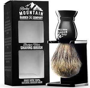 Rocky Mountain Barber Shaving Brush with Stand Review