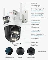 ZOSI C298 SE 6MP Dual-Lens WiFi PT Security Camera — image 8