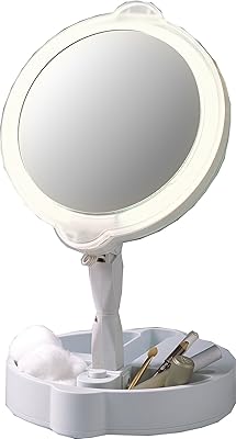 Floxite Home and Travel Mate 9x Mag Mirror
