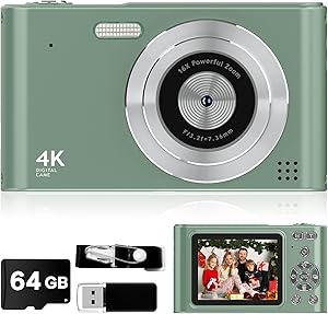 VYNCS H15 Kids Digital Camera 44MP 1080P Review