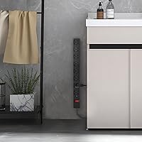 CFMASTER 8-Outlet Metal Power Strip with 12-Foot Cord — image 8