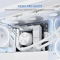 ID-COOLING FX360 PRO White Liquid CPU Cooler — image 6